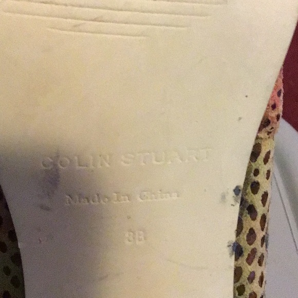 COLIN STUART high heel sz 8 B multiple colors - Picture 5 of 7